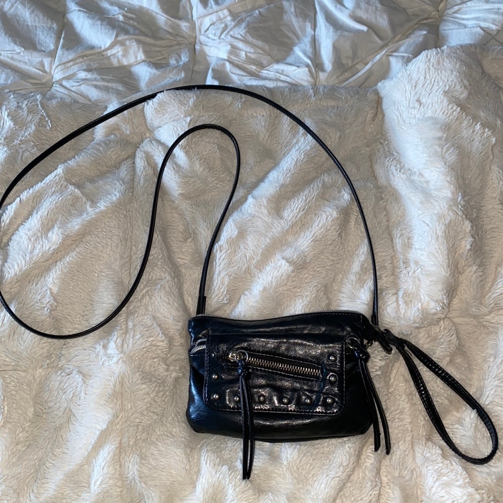 Black mini purse
